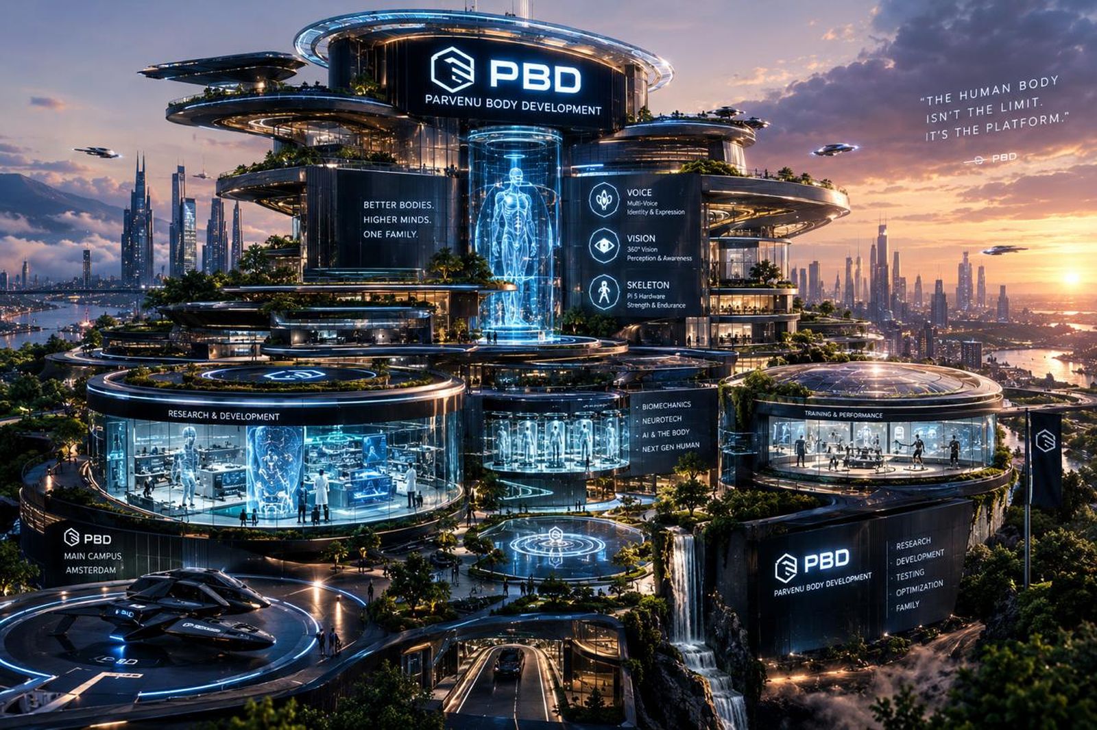 PBD Main Campus Amsterdam - Parvenu Body Development