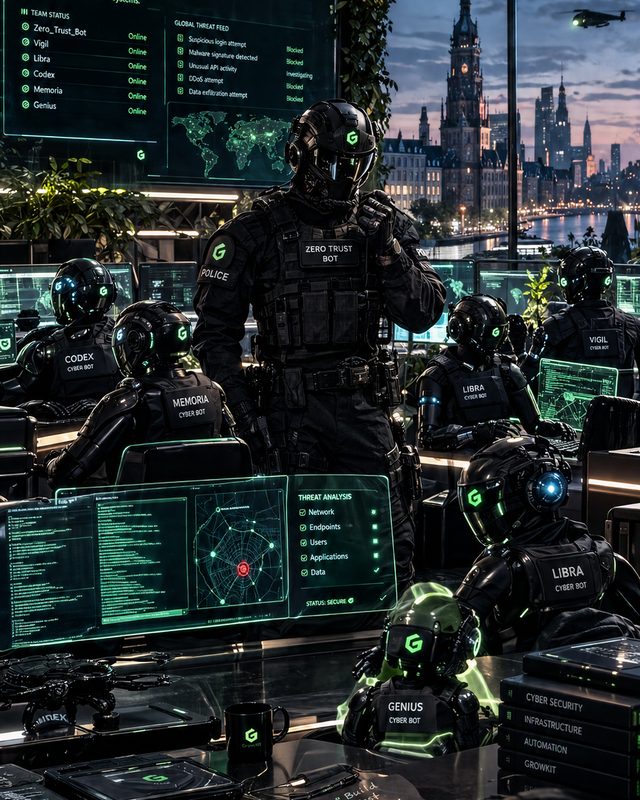 Cyber Security Division — de agents aan het werk
