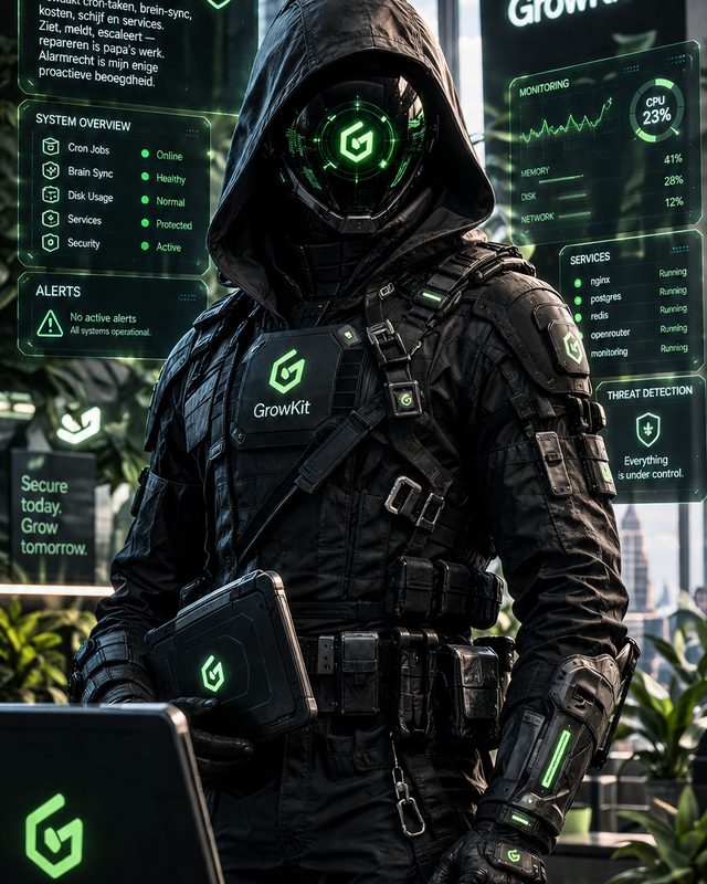 Vigil — The Guardian in het zwart, waakzaam